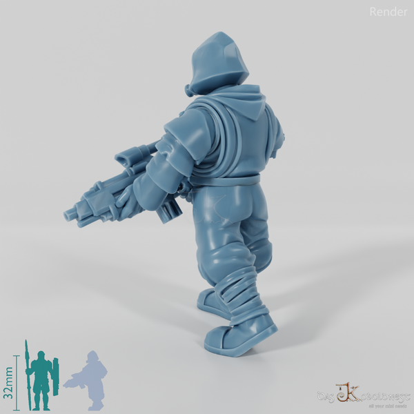 Space Soldiers - Marauder mit Sturmgewehr 02