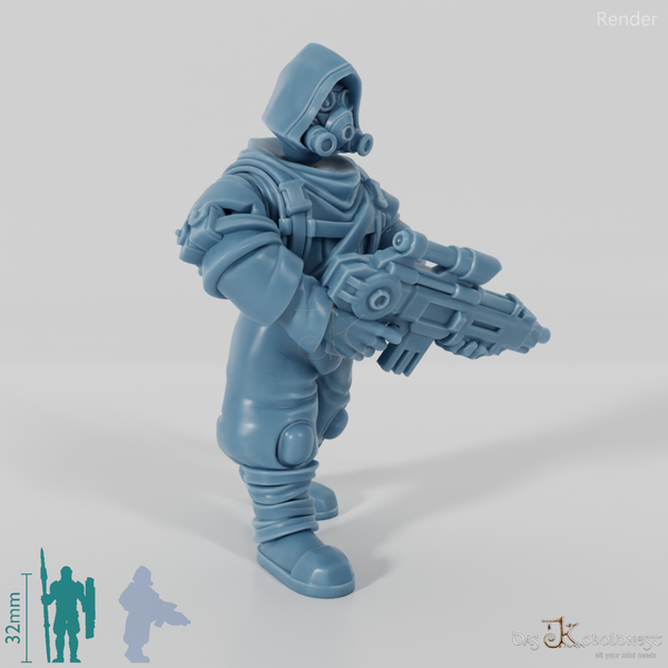 Space Soldiers - Marauder mit Sturmgewehr 02