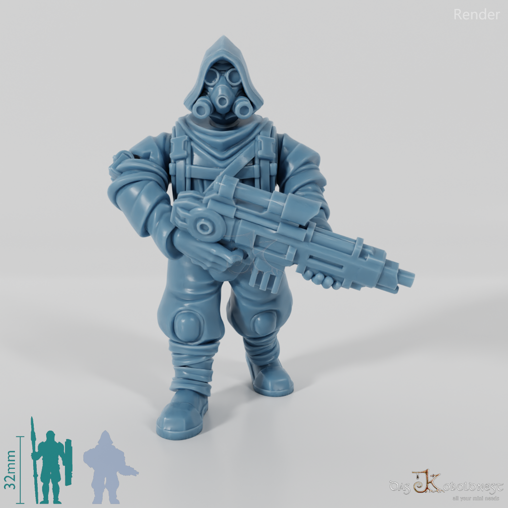 Space Soldiers - Marauder mit Sturmgewehr 02