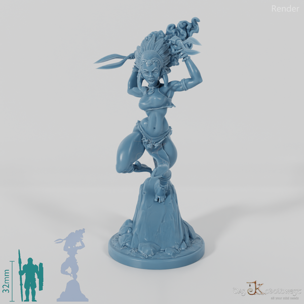 Masina, Inselschurkin mit Doppelklinge 02