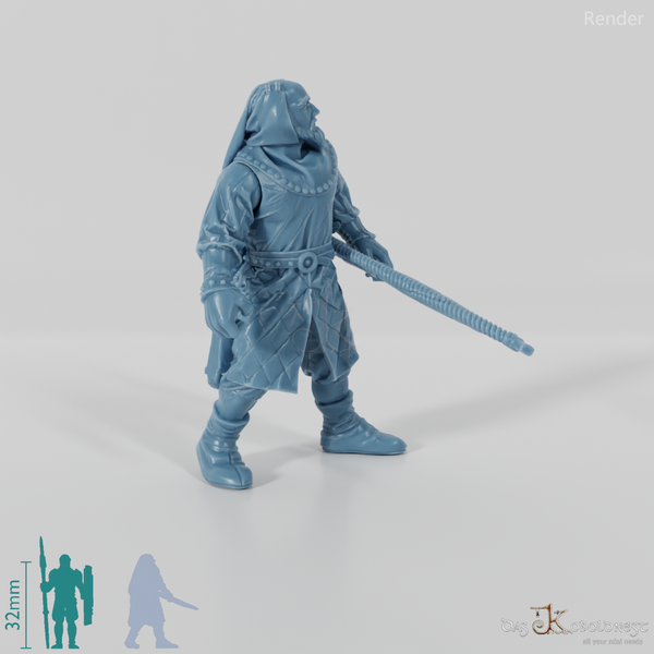 Gerüsteter Bogenschütze 03