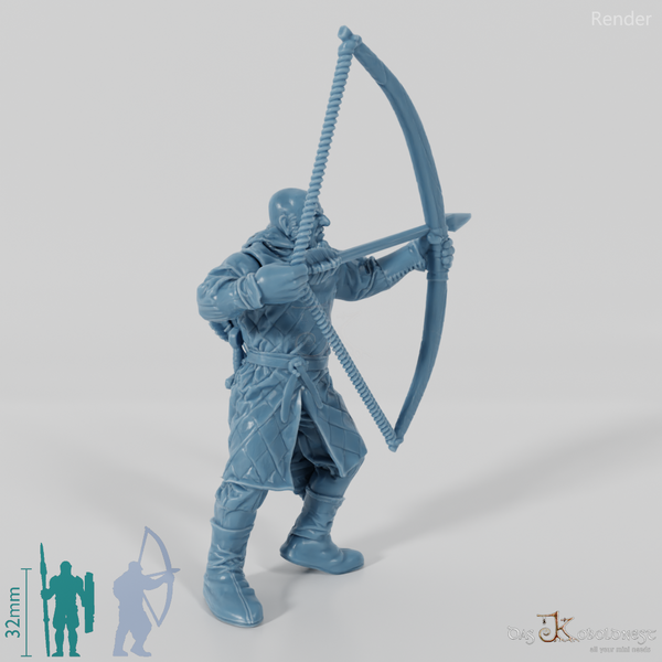 Gerüsteter Bogenschütze 04