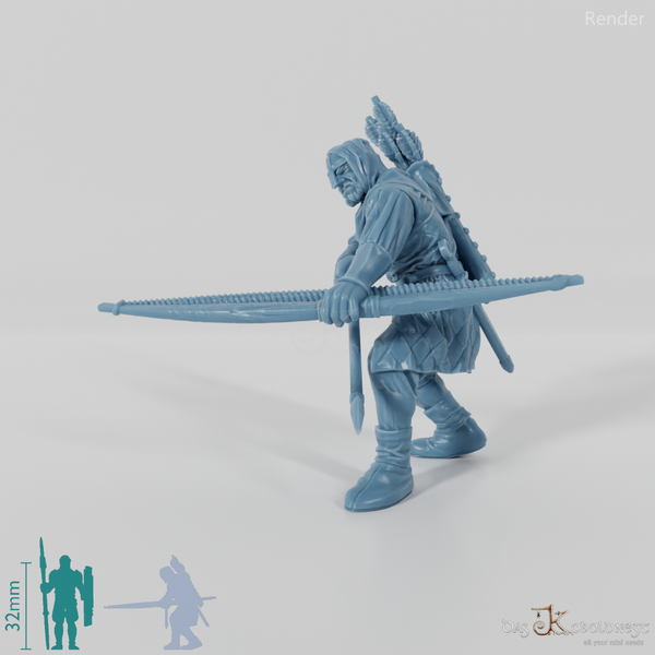 Gerüsteter Bogenschütze 05