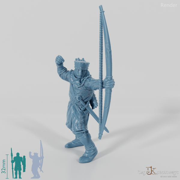 Gerüsteter Bogenschütze 06