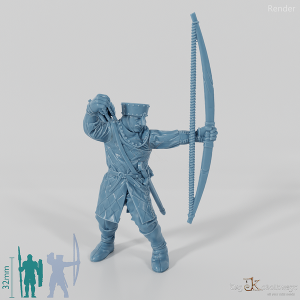 Gerüsteter Bogenschütze 06