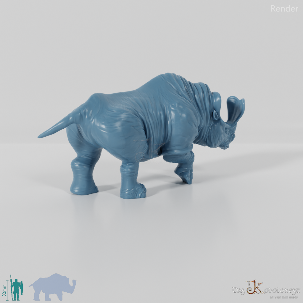 Megacerops 04 - StoneAxe Miniatures