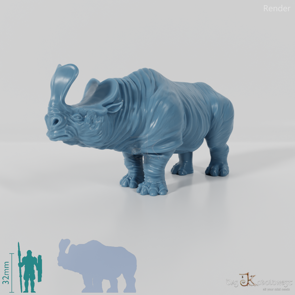 Megacerops 05 - StoneAxe Miniatures