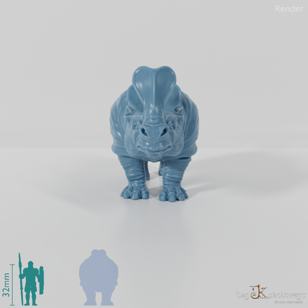 Megacerops 05 - StoneAxe Miniatures