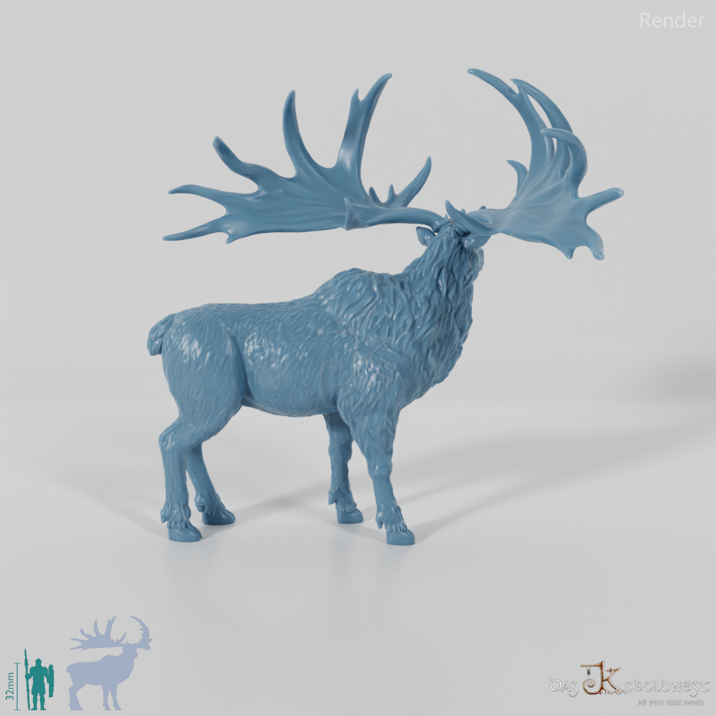 Megaloceros 01 - StoneAxe Miniatures