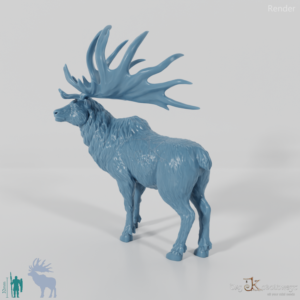 Megaloceros 01 - StoneAxe Miniatures