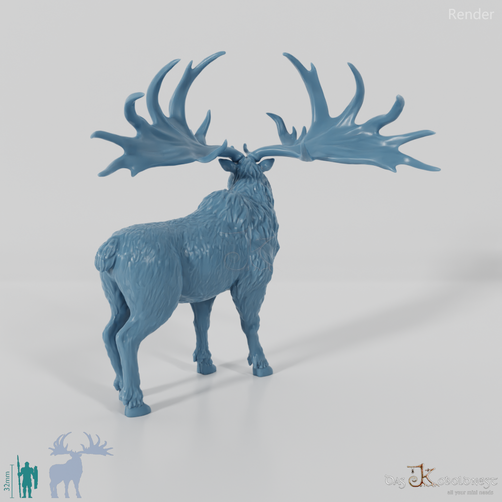 Megaloceros 01 - StoneAxe Miniatures