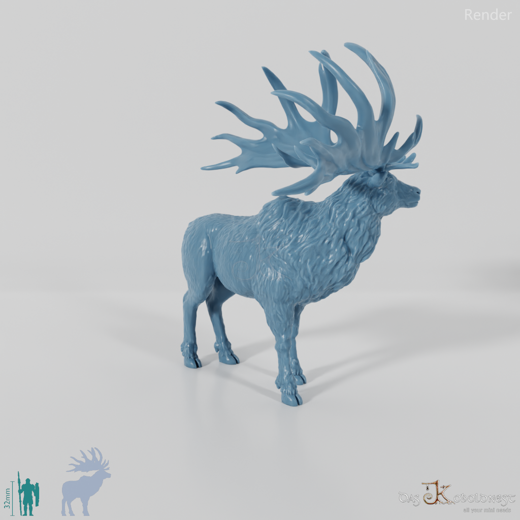 Megaloceros 01 - StoneAxe Miniatures