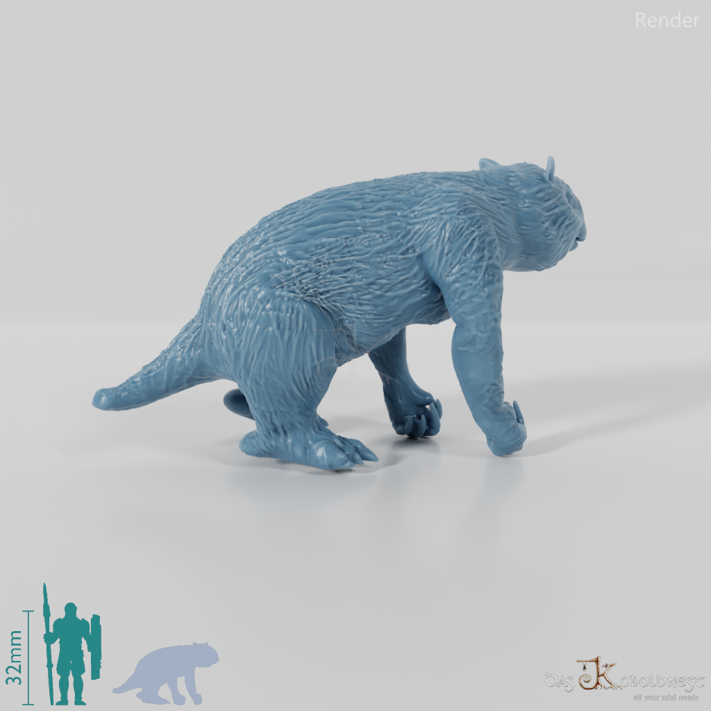 Megatherium americanum 08 (Jungtier) - JJP