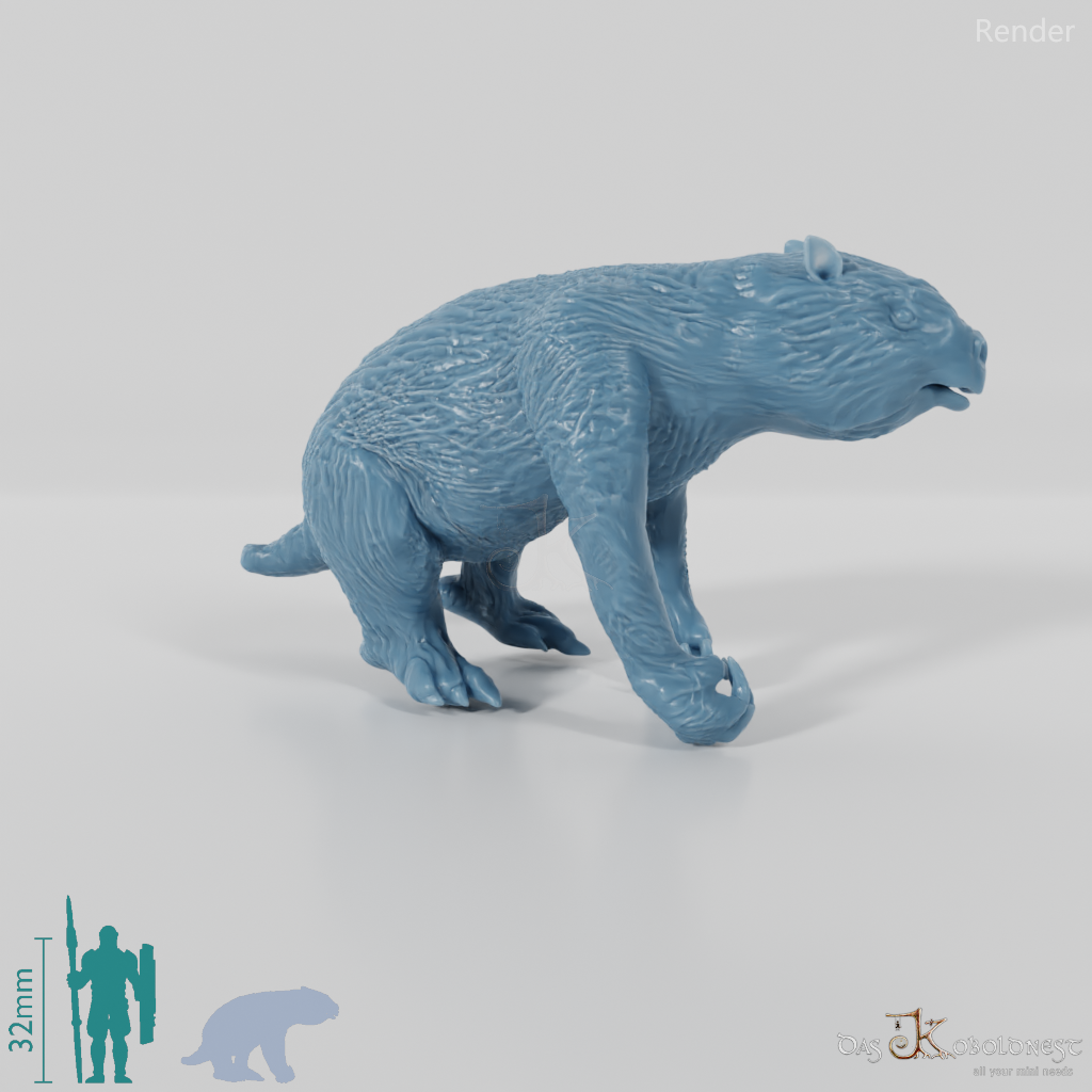 Megatherium americanum 08 (Jungtier) - JJP