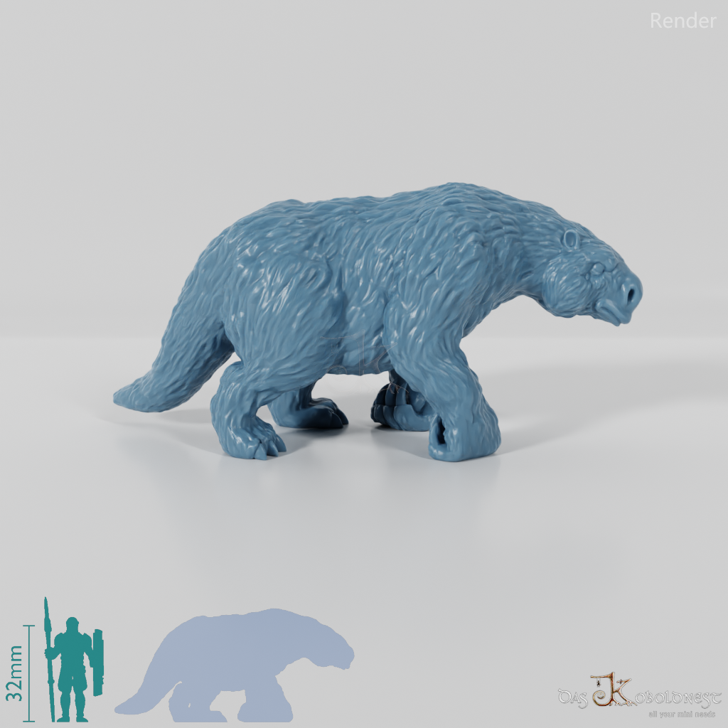 Megatherium 03 - StoneAxe Miniatures