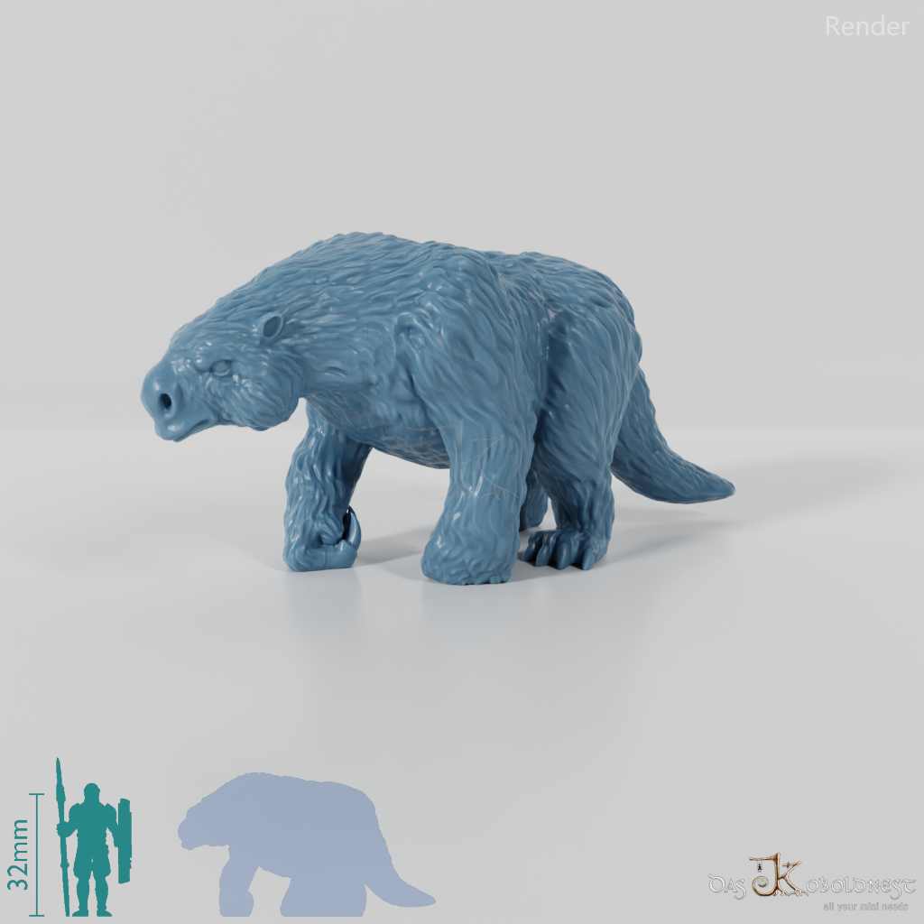 Megatherium 03 - StoneAxe Miniatures