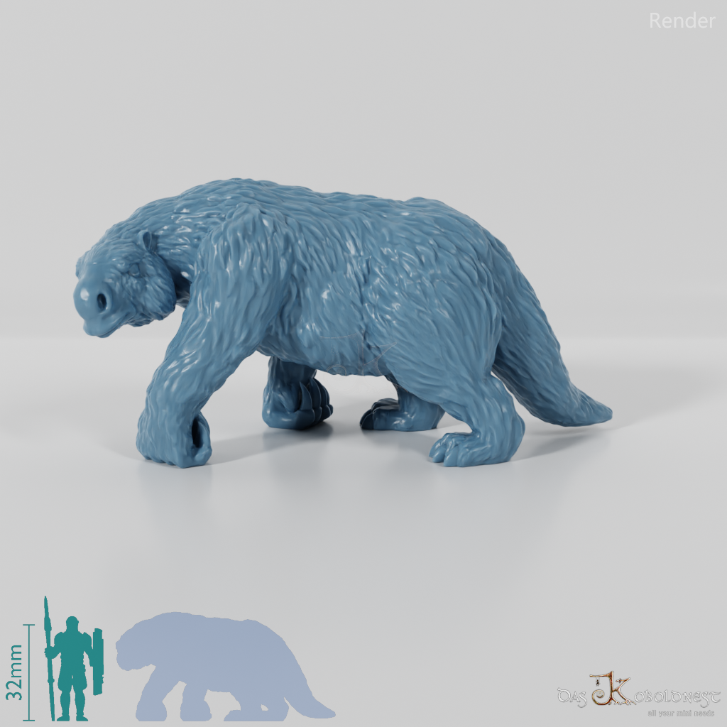 Megatherium 04 - StoneAxe Miniatures