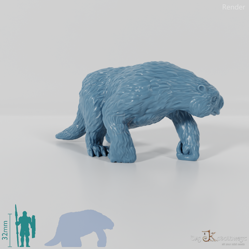 Megatherium 04 - StoneAxe Miniatures