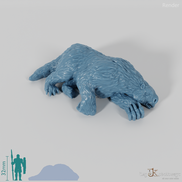 Megatherium 05 (Kadaver) - StoneAxe Miniatures