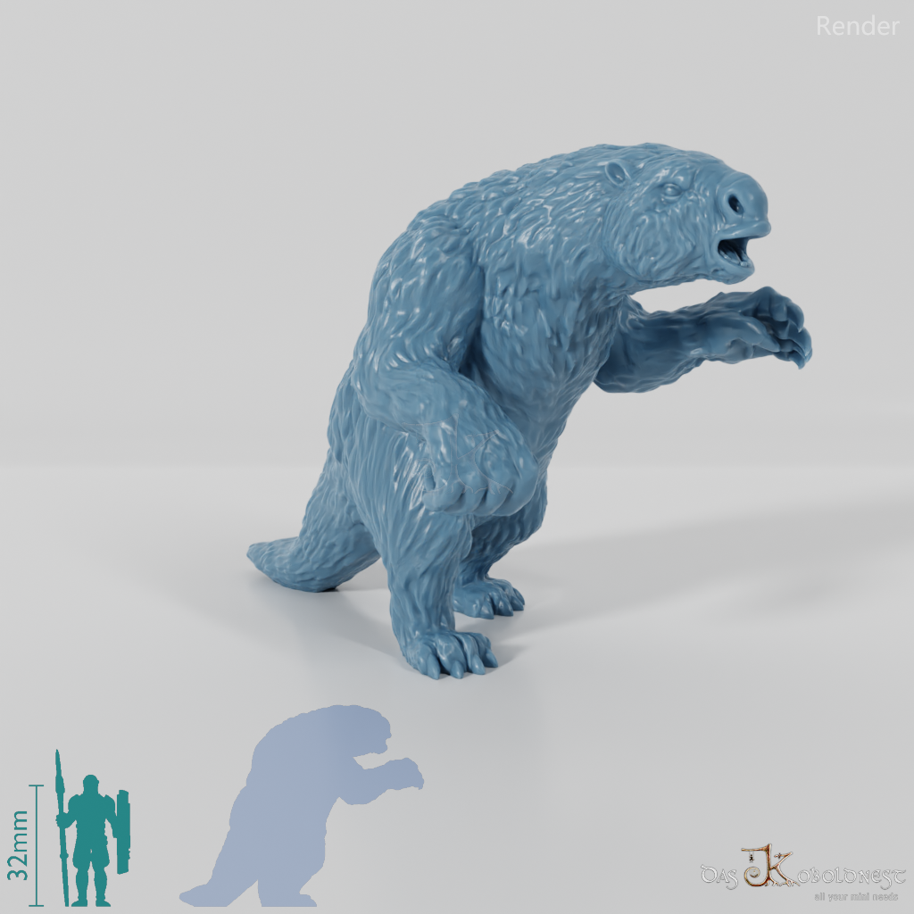 Megatherium 06 - StoneAxe Miniatures