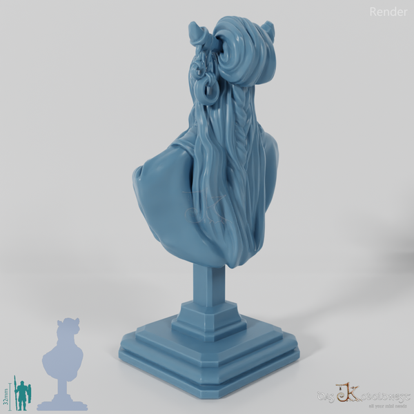 Büste - Miko, die Flechterin