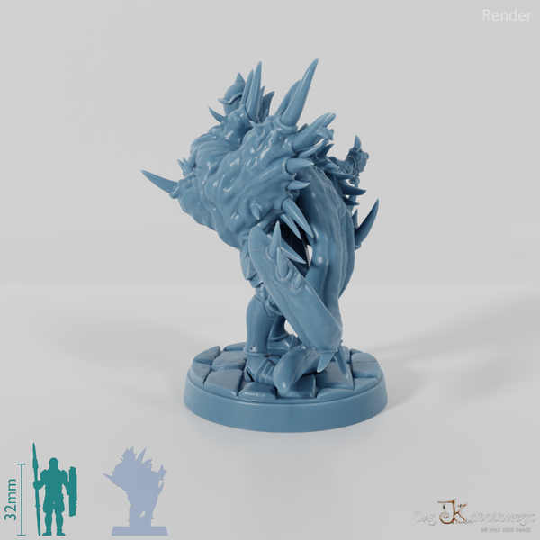 Mimic - Ritterstatue mit Hammer