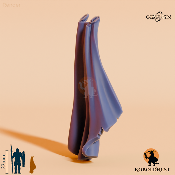 Minenzwerg-Umhang A, zerrissen