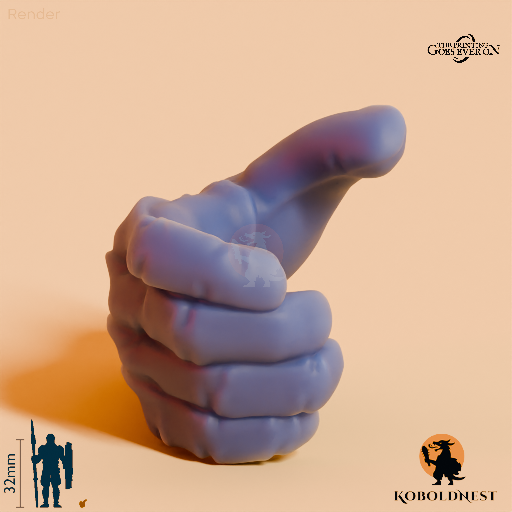 Minenzwerg-Hand, Zugreifend
