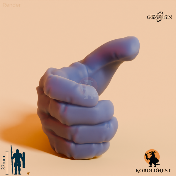Minenzwerg-Hand, Zugreifend