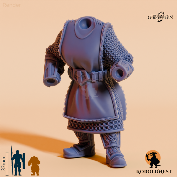 Modulare Minenzwerg-Legionärin B