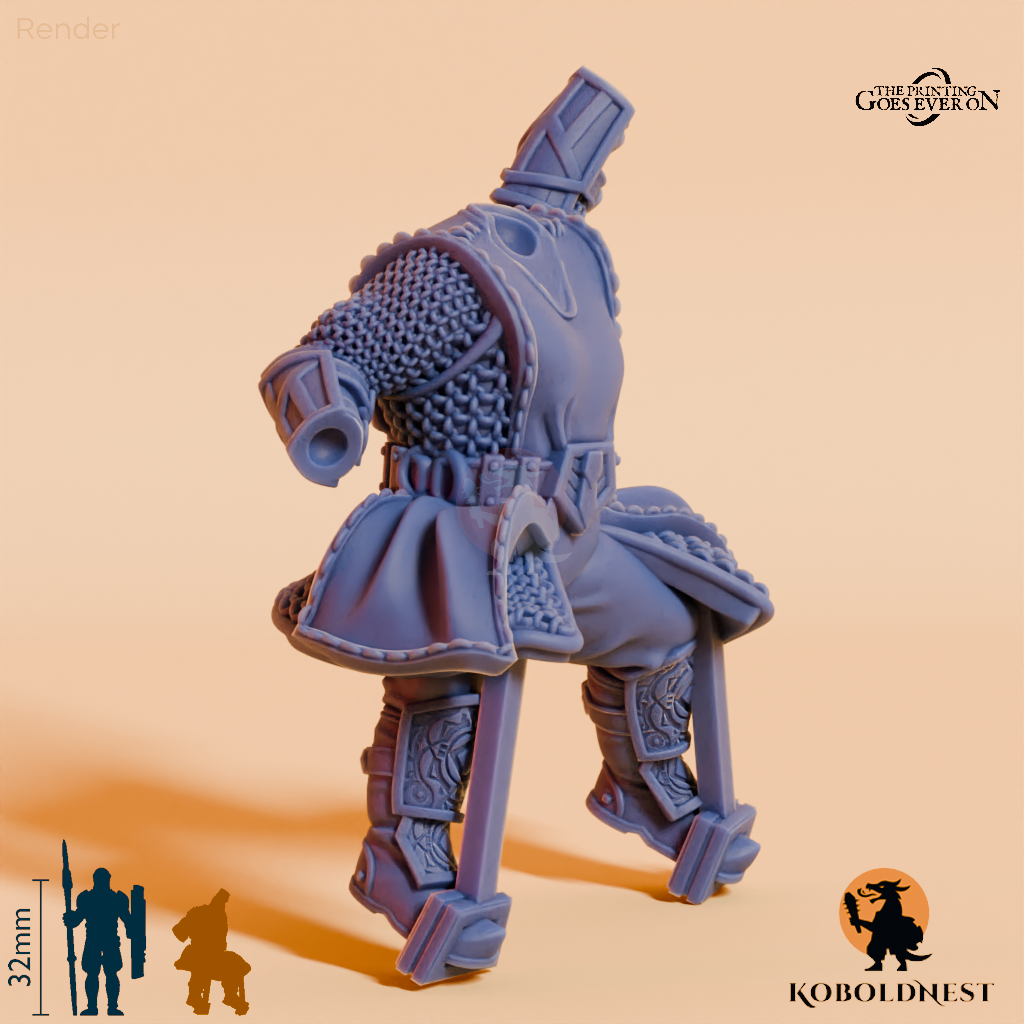 Modulare Minenzwerg-Legionärin A (Beritten)