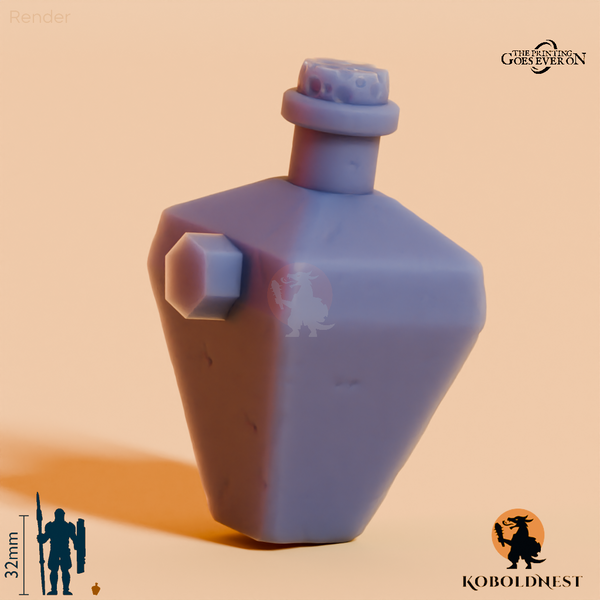 Minenzwerg-Zubehör - Trankflasche C