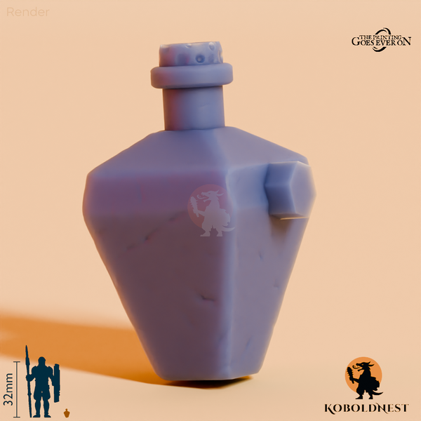 Minenzwerg-Zubehör - Trankflasche C