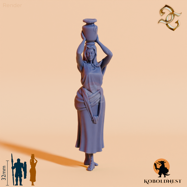 Mira die Anmutige, Wasserträgerin