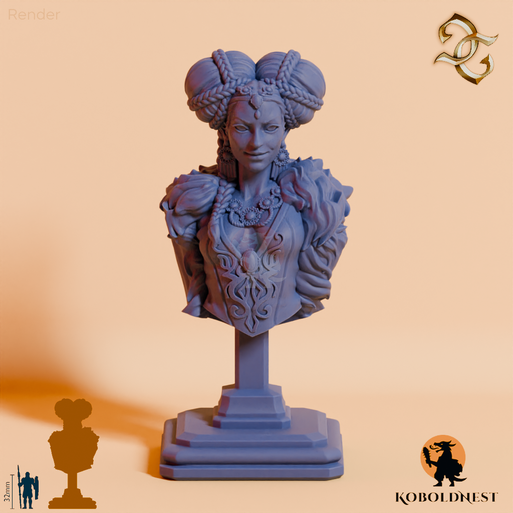 Bust - Morgause Lovefeaster, Human