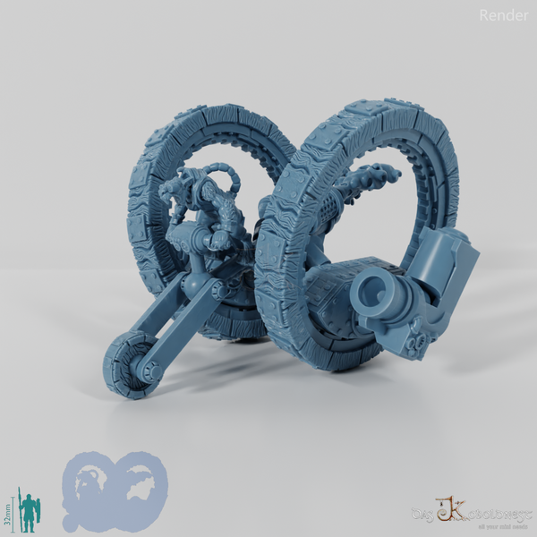 Rattenvolk-Kriegsmaschine mit Mörsern