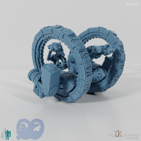 Rattenvolk-Kriegsmaschine mit Mörsern