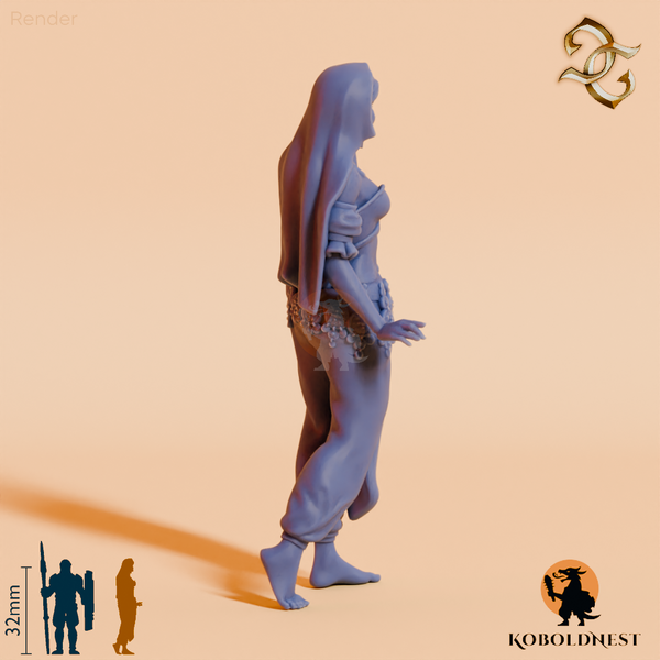 Nashwa al-Layali, Verschleierte Tänzerin