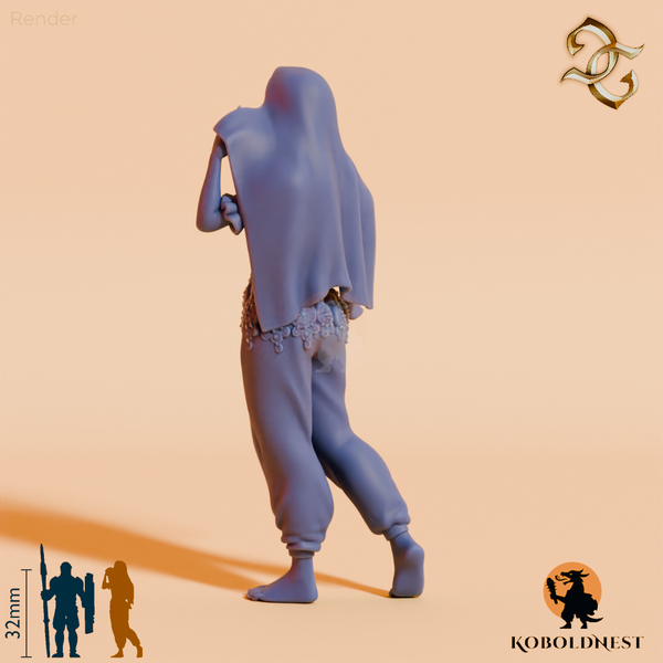 Nashwa al-Layali, Verschleierte Tänzerin