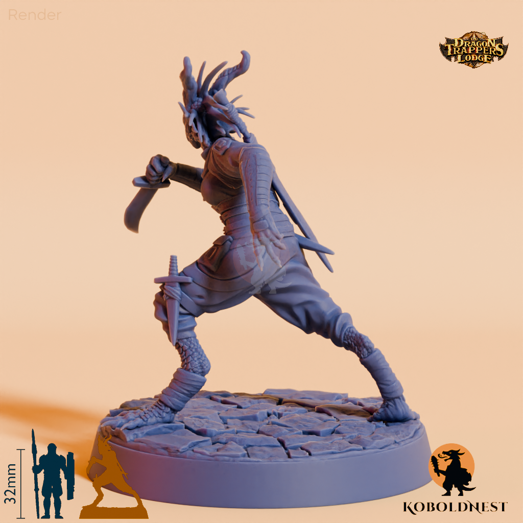 Nyxia Shadowblade, Drachenvolk-Schurkin