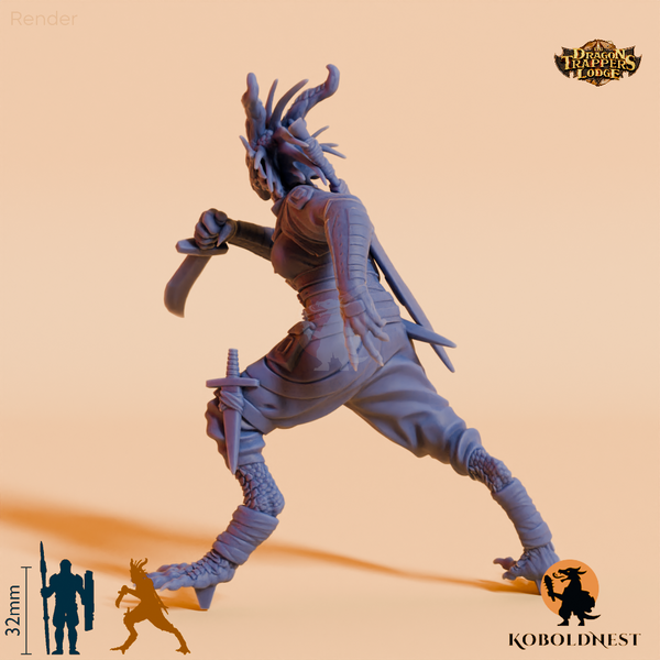 Nyxia Shadowblade, Drachenvolk-Schurkin