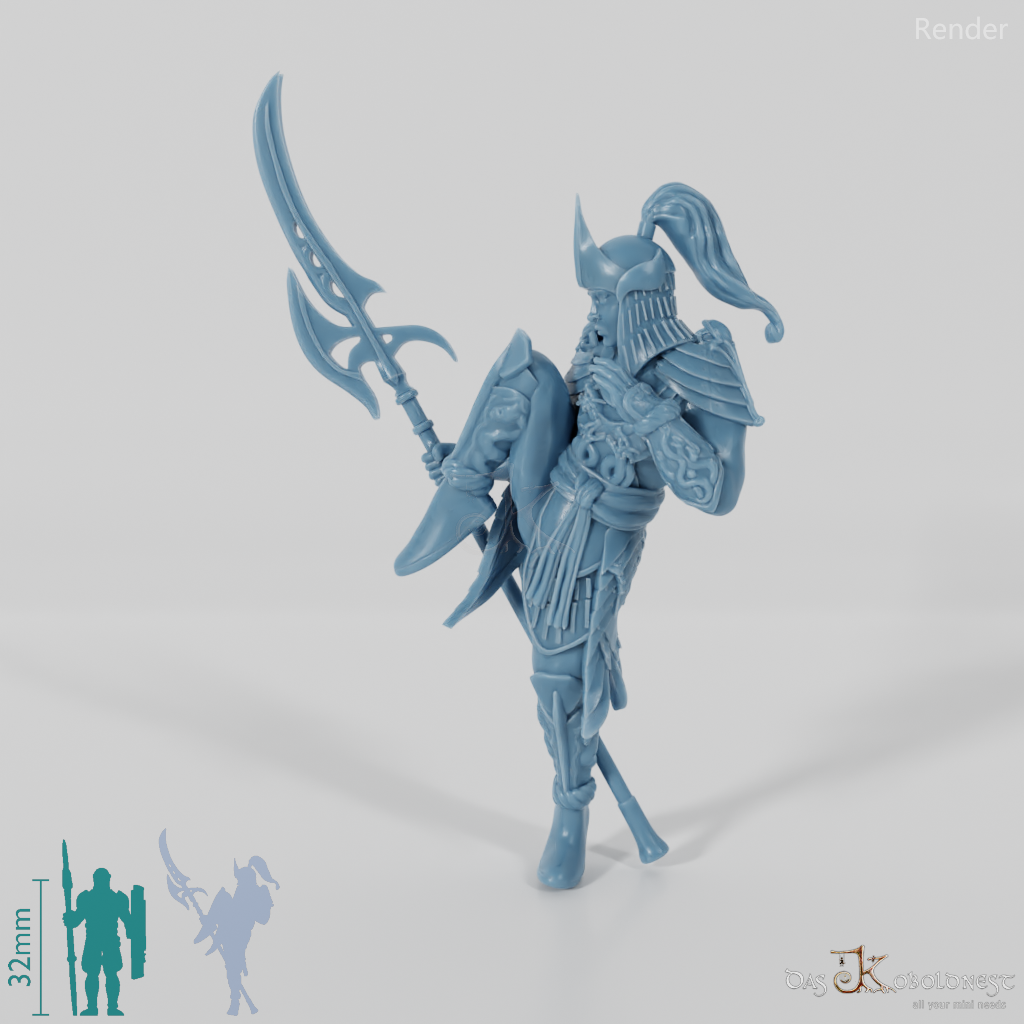 Oathguard Halbediers - Soldier Female 01 - Allaria - BoV