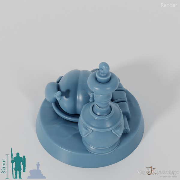 Marker mit Brathähnchen