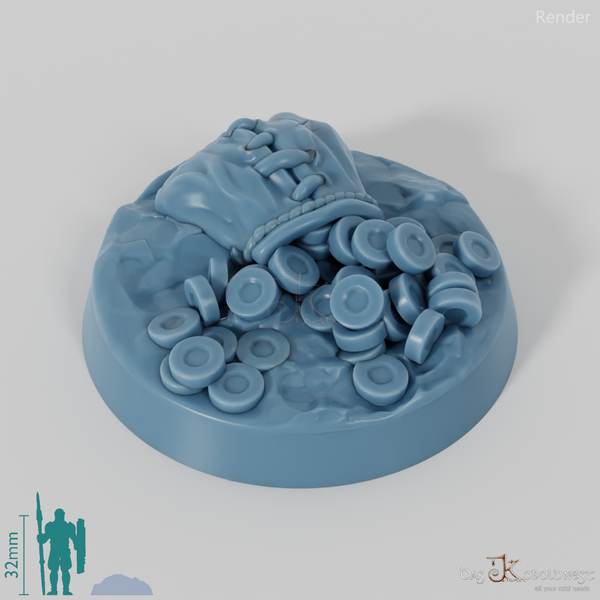 Marker mit Geldbeutel