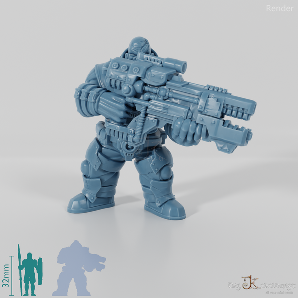 Space Soldiers - Oger mit leichter Rüstung 03