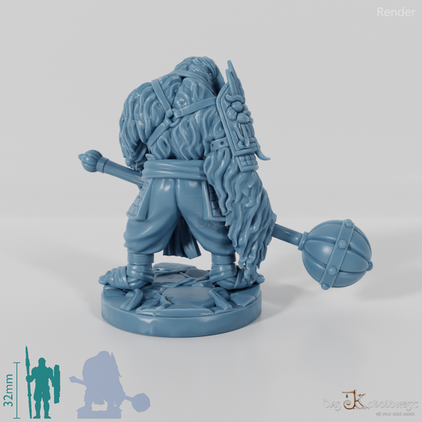 Batu, Affenvolk-Barbar mit Streitkolben