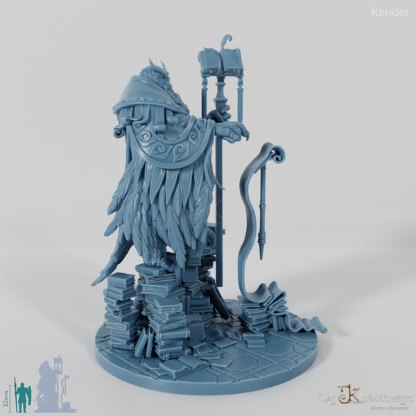 Archivar der Bibliothek der Sande