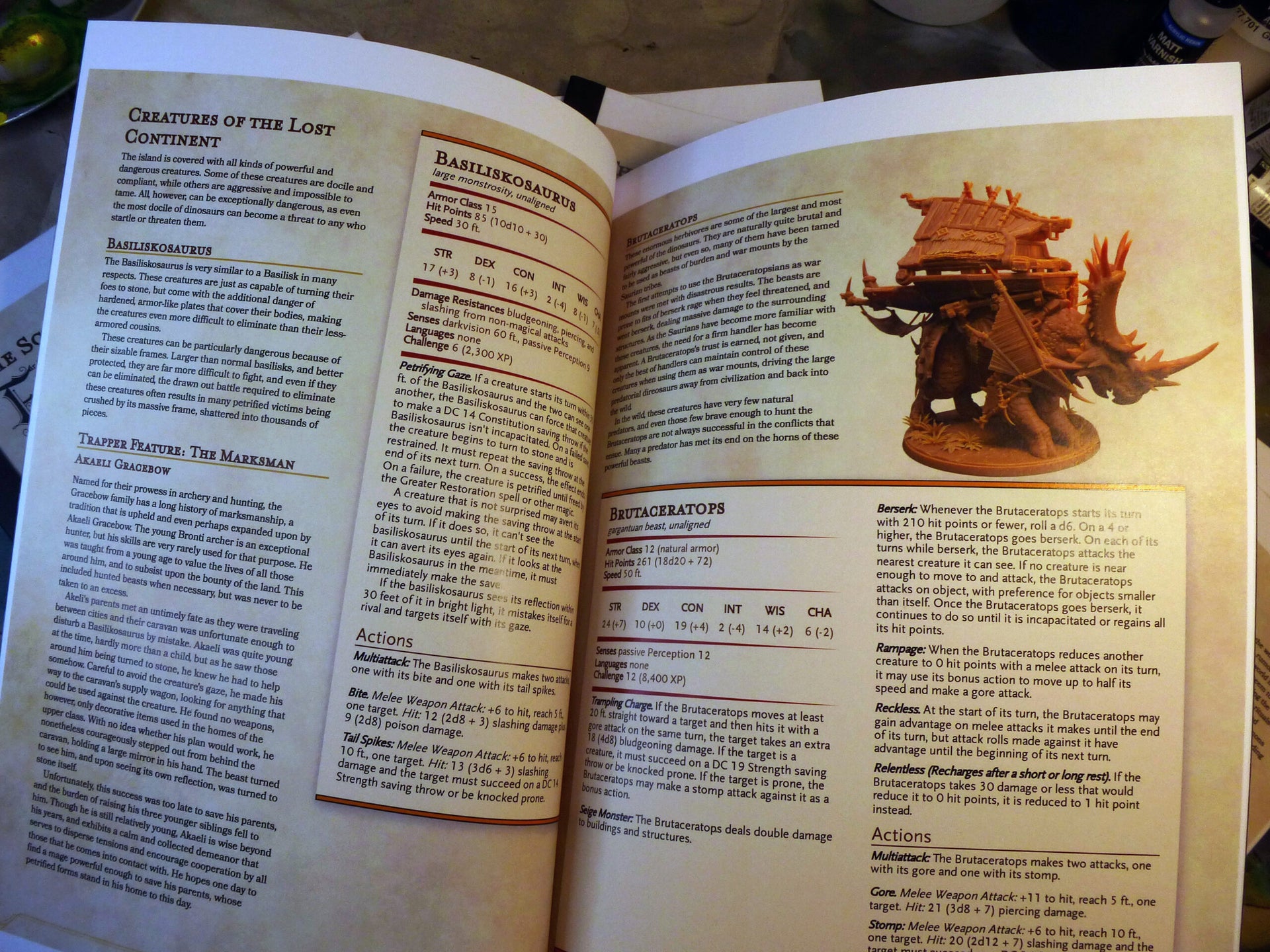 The Scorching North - D&D 5e Statblocks, Lore und mehr