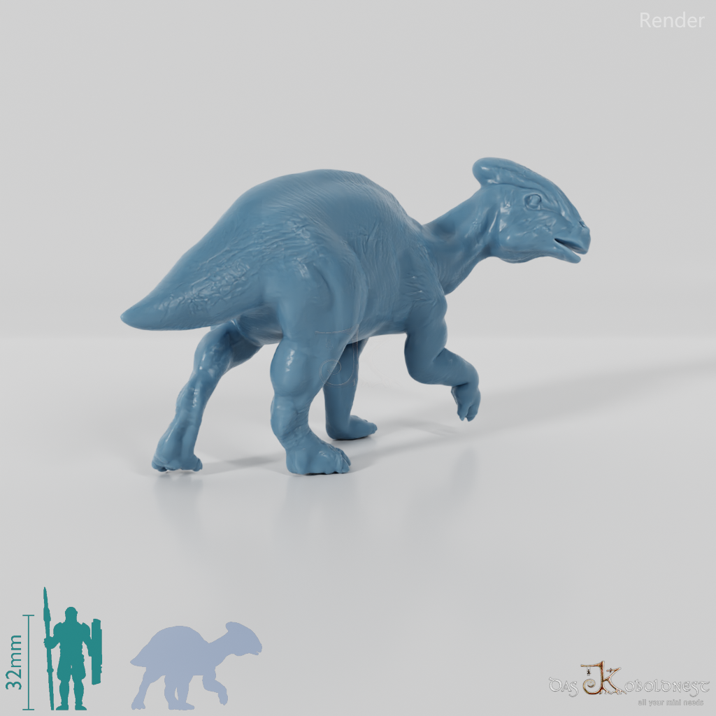 Parasaurolophus walkeri 06 (Jungtier) - JJP