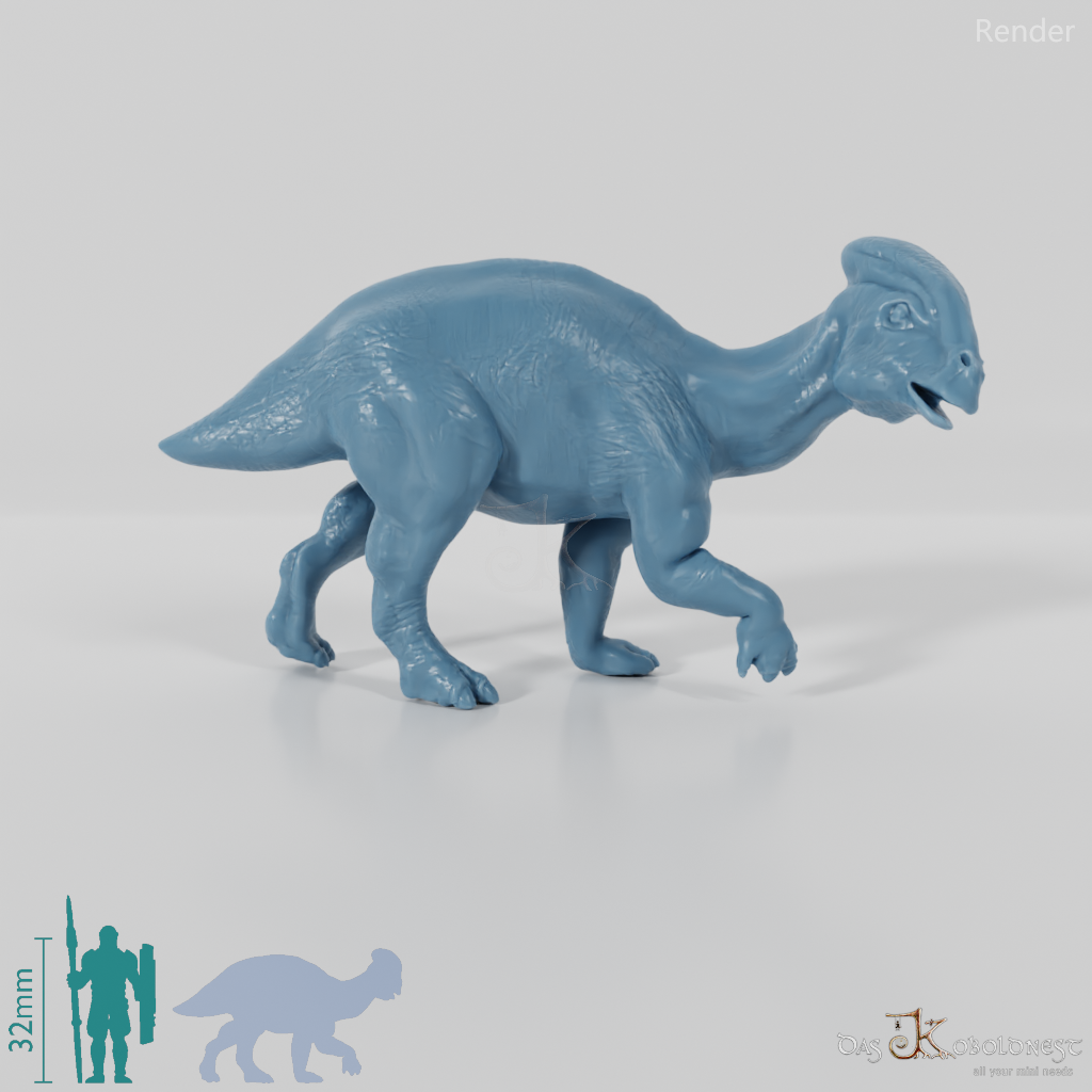 Parasaurolophus walkeri 06 (Jungtier) - JJP